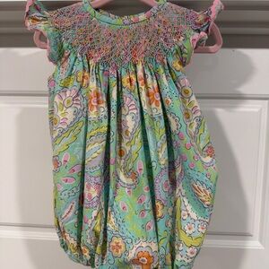 Colorful Floral Baby Dress